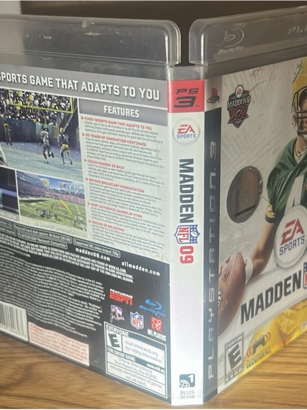 Madden NFL 09 - Green & Yellow PlayStation 3 Game